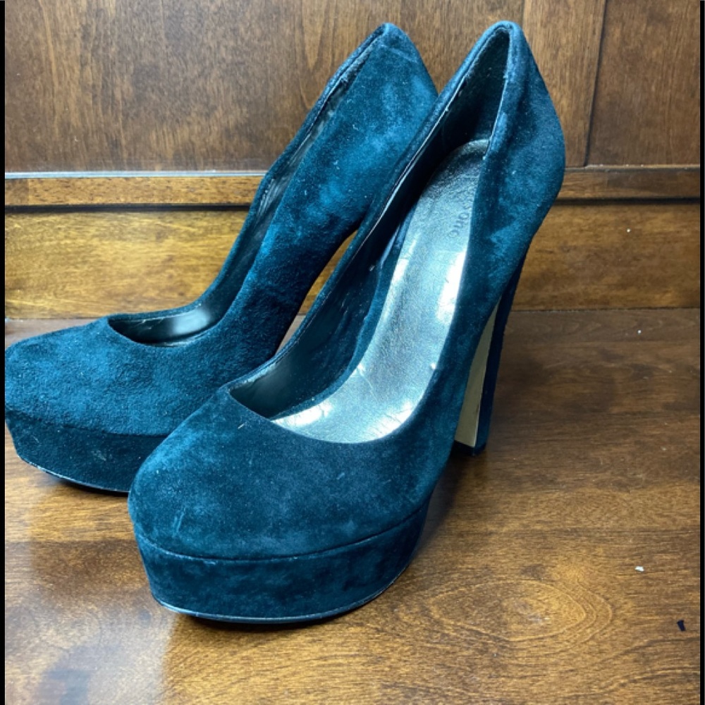 Suede Platform Heels *2 for $10 SALE*